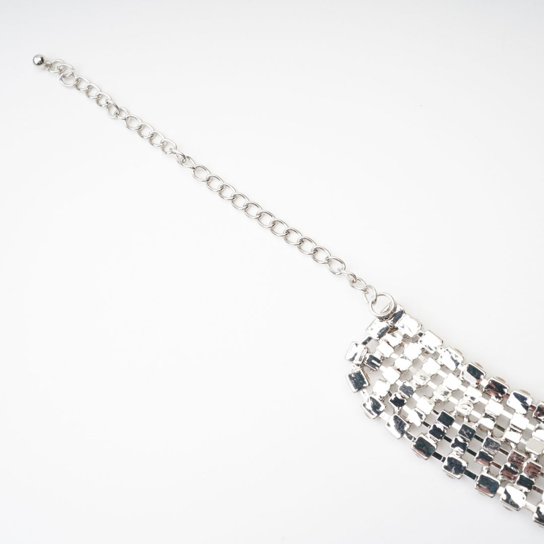 Thas crystal-embellished layered necklace